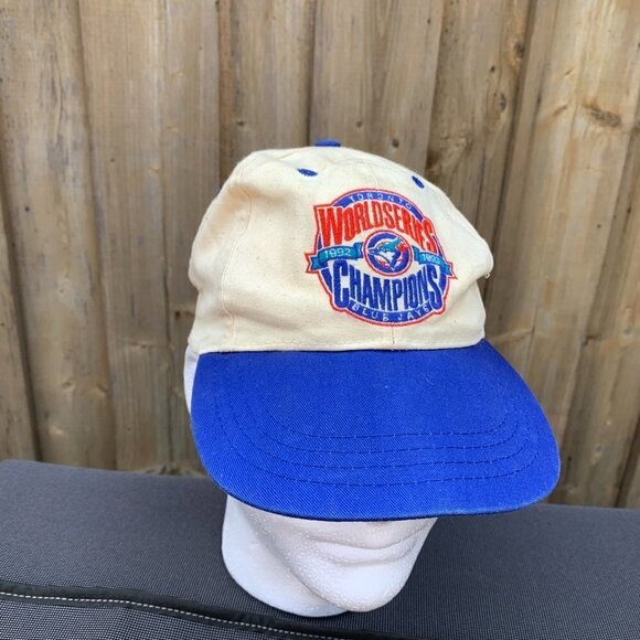 Vintage 1992 Toronto Blue Jays World Series Championship Hat MLB Baseball Cap - Picture 5 of 13